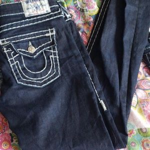 True religion Jean's and a pair of Rock revivas